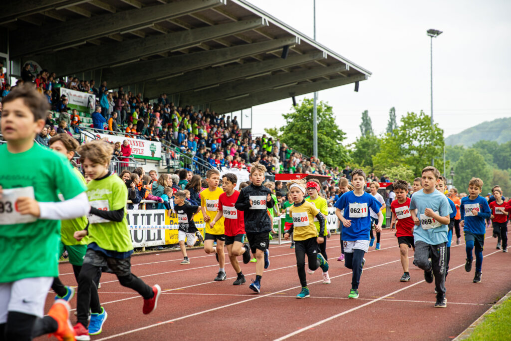 Minimarathon 2023 Bild aus dem Stadion