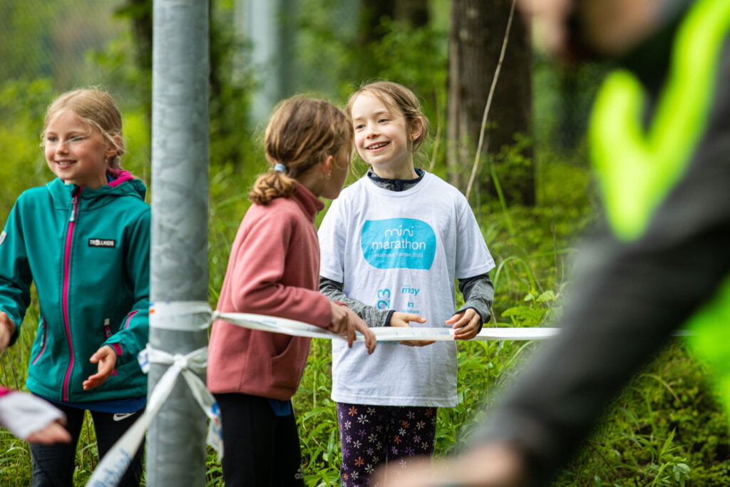 Minimarathon 2023 Bild aus dem Stadion