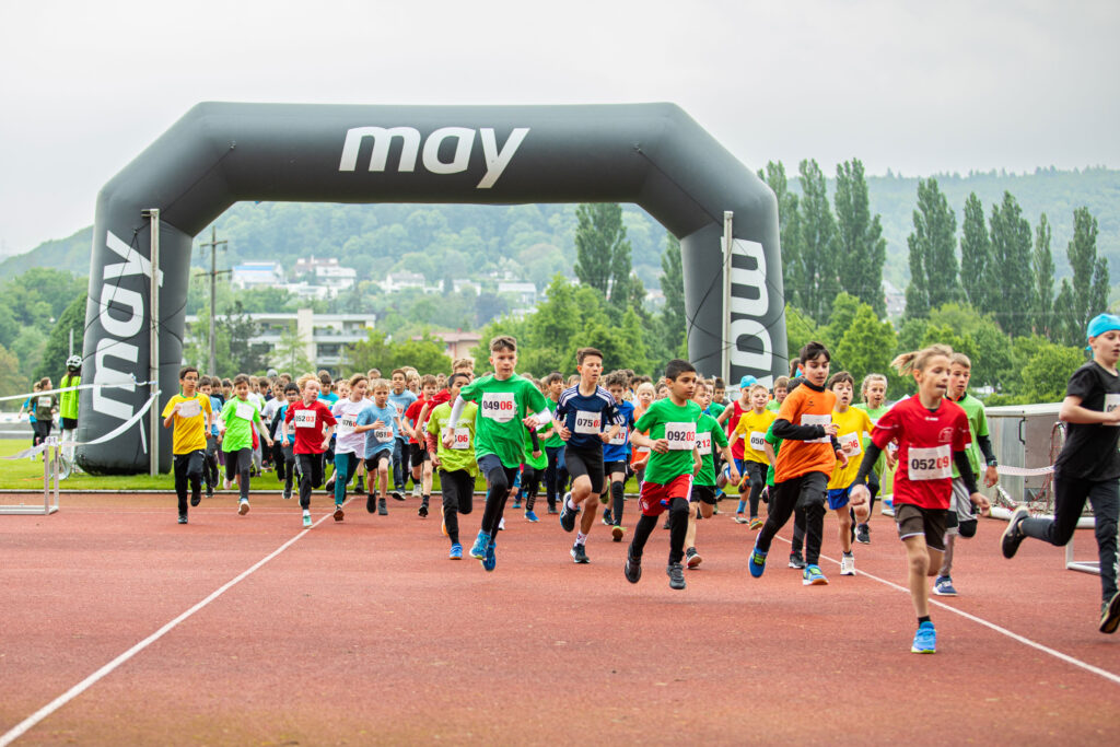 Minimarathon 2023 Bild aus dem Stadion