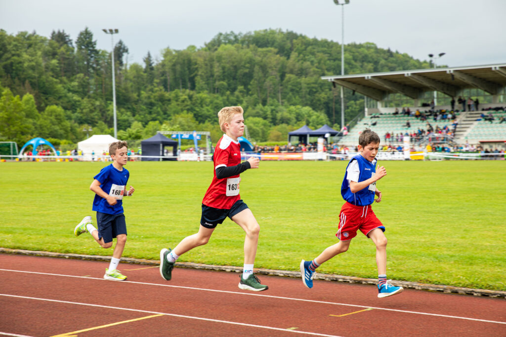 Minimarathon 2023 Bild aus dem Stadion